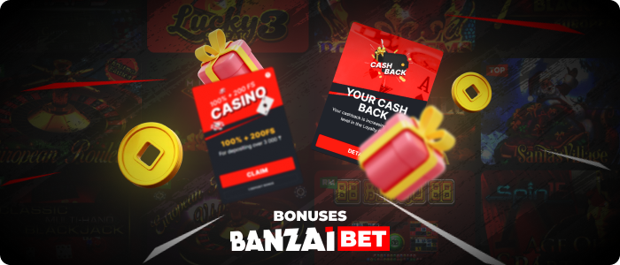 Unlock exciting bonuses and rewards with Banzai Bet's special promotion for new users