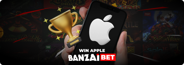 Deposit, get tickets and get chance win one of the Apple devices