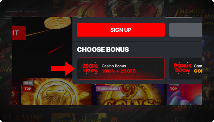 Choose Bonus
