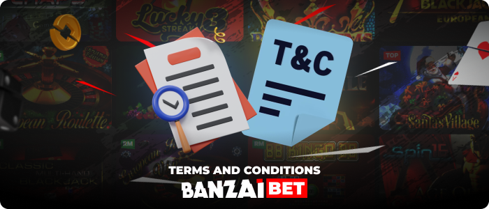 About Banzai Bet Terms and Conditions